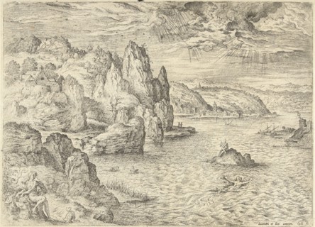 Hero and Leander, Hieronymus Cock, Matthys Cock, c. 1551 - before 1558
