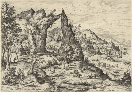 Judah and Tamar, Hieronymus Cock, Matthys Cock, c. 1551 - before 1558