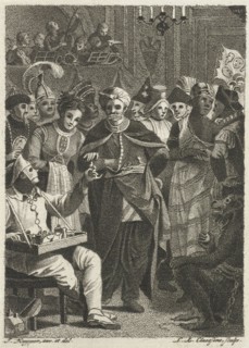 Masquerade, Lambertus Antonius Claessens, 1803