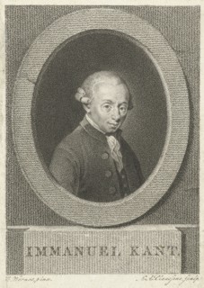 Portrait of Immanuel Kant, Lambertus Antonius Claessens, c. 1792 - c. 1808