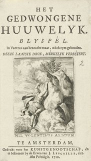 Young man climbing a rock, Anonymous, erven Jacob Lescailje, unknown, 1675