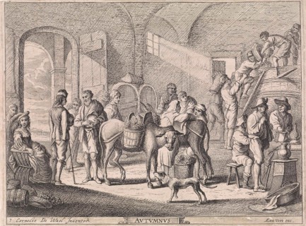 Autumn, Melchior Hamers, Alexander Voet (I), 1628 - 1689