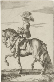 Horseman, Peter Nolpe, Anonymous, Jan Martszen the Younger, 1623-1703