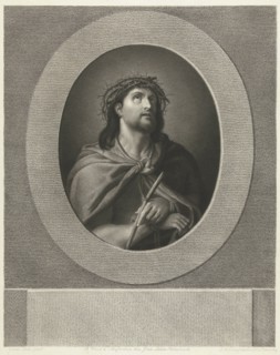 Christ handcuffed and wearing crown of thorns, Lambertus Antonius Claessens, J. van Ledden