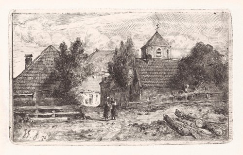 Village, Jan Gerard Smits, 1872