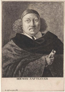 Portrait of Herman Saftleven, Herman Saftleven, 1660