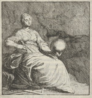 Erato, Pieter Nolpe, Hendrick Goltzius, Johannes Colom, 1650