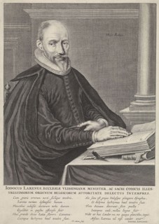 Portrait of Joost van Laren, Theodor Matham, Joannes Schildius, 1653 - 1676