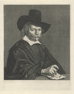 Portrait of Jan Pietersz. Douw, Reinier van Persijn, 1623 - 1668