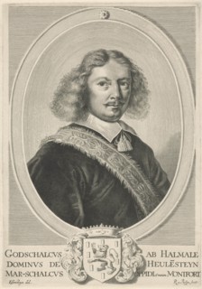 Portrait of Godschalck of Halmale, Reinier van Persijn, 1623 - 1668