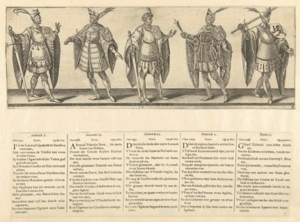 Digging Dirk II Aarnout III, IV Dirk, Dirk V and VI Floris, Hendrick Goltzius, Willem Thibaut,