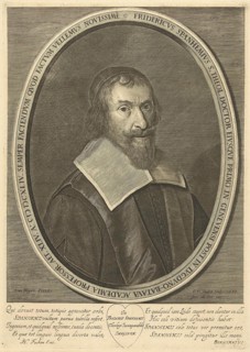 Portrait of Frederick Spanheim at the age of 44, Cornelis van Dalen (I), Hendrick Focken, Jan Du