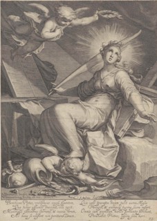 Piety, Willem Isaacsz. van Swanenburg, Petrus Scriverius, Johannes Janssonius, 1610