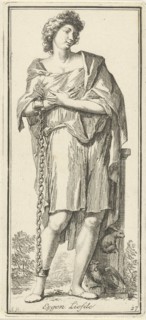 Personification of self-esteem, Arnold Houbraken, 1710 - 1719