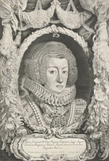 Portrait of Maria Anna of Spain, Jacob Louys, Pieter Claesz. Soutman, Ferdinand III (Duits keizer),