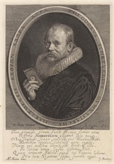 Portrait of Theodorus Schrevelius, Jonas Suyderhoef, Caspar van Baerle, Hendrick Focken, 1623 -