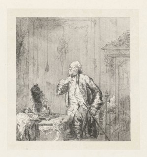 Vain man, David Bles, C. Schelfhout, 1846