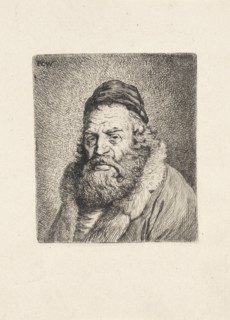 Portrait of Moses Edrehy, Pieter Christoffel Wonder, 1816