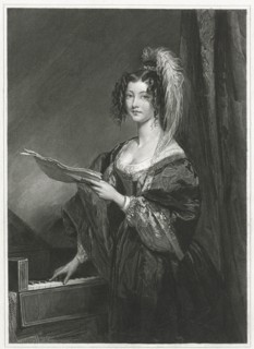 Lady for a keyboard, Johannes de Mare, 1816 - 1889