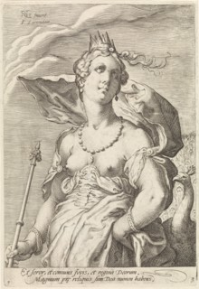 Juno, Jan Saenredam, Cornelius Schonaeus, Claes Jansz. Visscher (II), 1575 - 1607