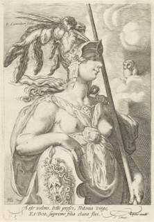 Minerva, Jan Saenredam, Cornelius Schonaeus, Claes Jansz. Visscher (II), 1575 - 1607