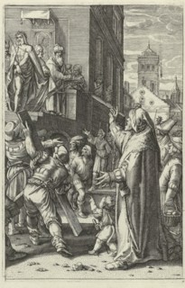 Christ Presented to the People (Ecce Gay), Anonymous, Hendrick Goltzius, 1596 - 1667