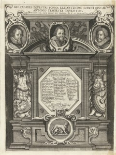 Portraits of Maurits, Filips Willem and Frederik Hendrik, Prince of Orange