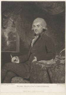 Portrait of Henry Hope, Charles Howard Hodges, John & Josiah Boydell, 1788
