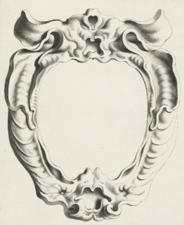 Cartouche with lobe ornament with big ears, Michiel Mosijn, Gerbrand van den Eeckhout, Clement de