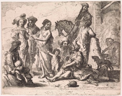 Fortuneteller, Cornelis de Wael, 1630 - 1648