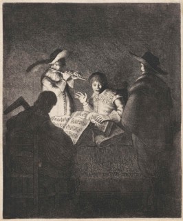 Music making company, Jan Gillisz. van Vliet, 1634
