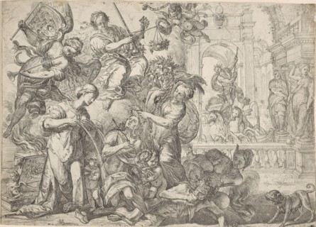 Allegory of Peace, Remoldus Eynhoudts, Peter Paul Rubens, 1623 - 1679