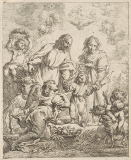 Holy Family, Cornelis Schut (I), 1618 - 1655