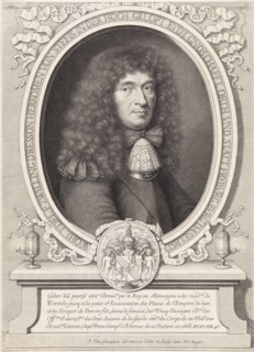 Portrait of Francois Zwilling de Besson at the age of 46, Pieter van Schuppen, Louis XIV King of