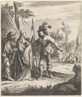 Konstance in conversation with Don John, Pieter Nolpe, 1643