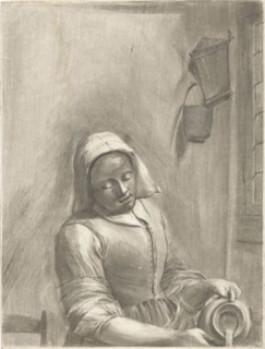 The Milkmaid, Jurriaan Cootwijck, Johannes Vermeer, 1724 - 1798