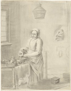 The Milkmaid, Jurriaan Cootwijck, Johannes Vermeer, 1724 - 1798
