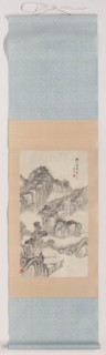 Painting in the style of the four Wangs, Xiang Wenyan, 1897, chinese painting, China,