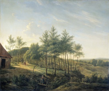 Hilly Landscape, Gerrit Jan MichaÃ«lis, 1814