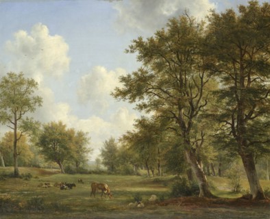 Landscape near Hilversum, The Netherlands, George Jacobus Johannes van Os, Pieter Gerardus van Os,