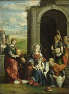 Adoration of the Magi, Benvenuto Tisi da Garofalo, c. 1530 - c. 1540