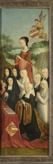 Memorial Panel with Nine Female Portraits, probably Kathrijn Willemdsdr van der Graft and Family,