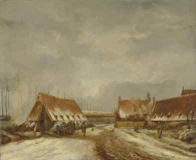 The Casemates of Naarden in 1814, The Netherlands, Pieter Gerardus van Os, 1814