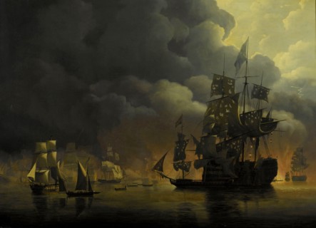 Bombardment of Algiers by the Anglo-Dutch Fleet under Lord Exmouth and Vice-Admiral Jonkheer