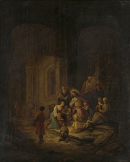 Christ Blessing the little Children, Jacob de Wet (I), 1640 - 1672