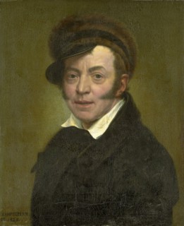 Self-Portrait, Jan Kamphuysen, 1825