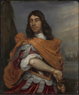 Portrait of Lieutenant-Admiral Cornelis Tromp in Roman Costume, Abraham Evertsz. van Westerveld,