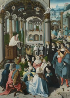 The Calling of Saint Anthony, Aertgen Claesz van Leyden, c. 1530