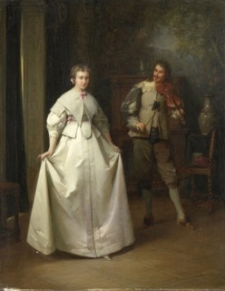 The Dance, Aimé Gabriel Adolphe Bourgoin, 1870