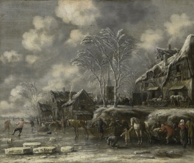 Winter Scene, Thomas Heeremans, 1675
